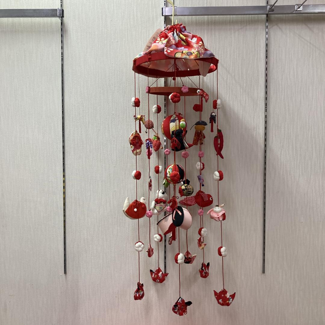 No.8　回転吊るし飾り　雛人形つるし雛　3月吊るし雛