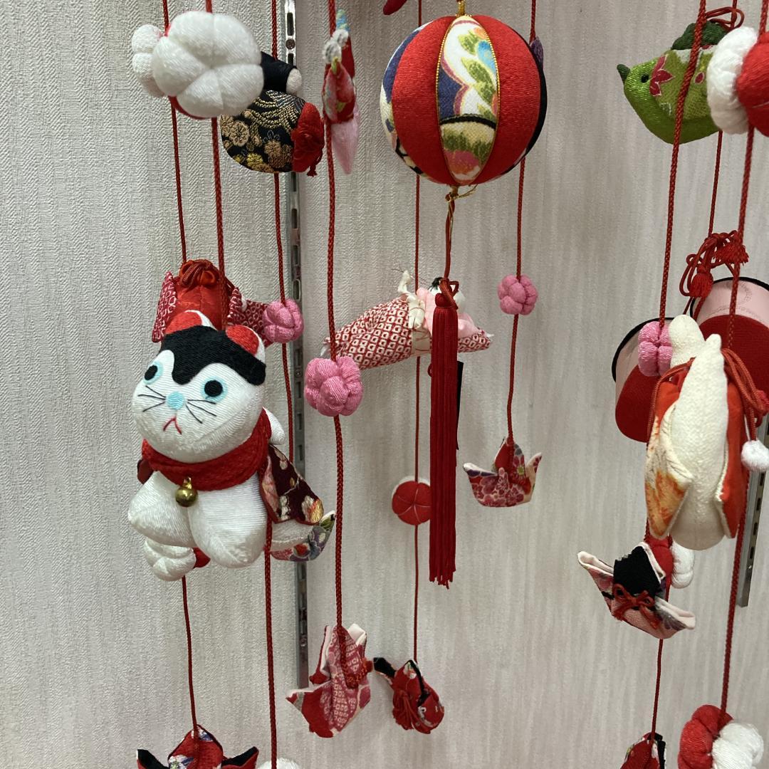 No.8　回転吊るし飾り　雛人形つるし雛　3月吊るし雛