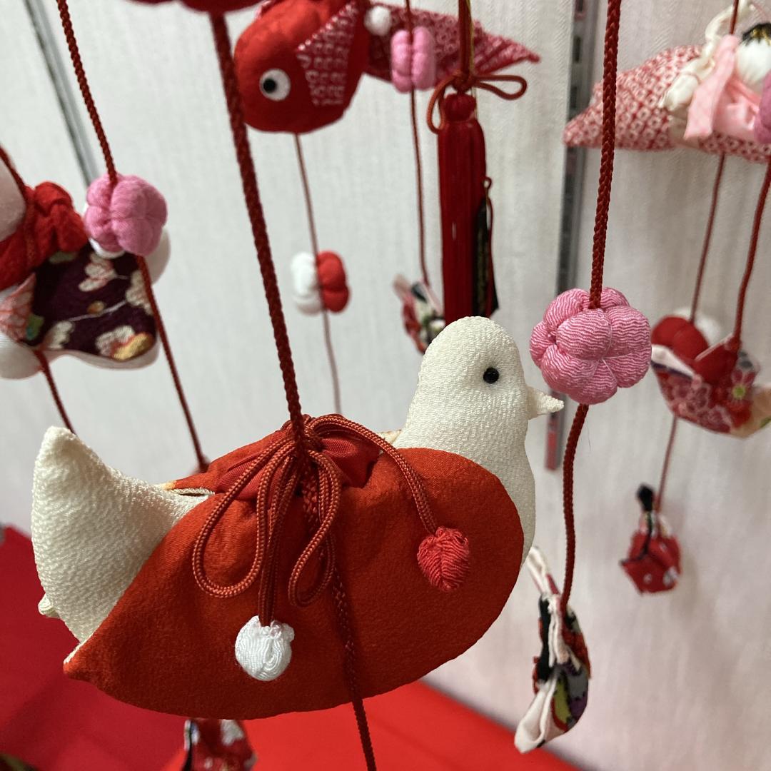 No.8　回転吊るし飾り　雛人形つるし雛　3月吊るし雛