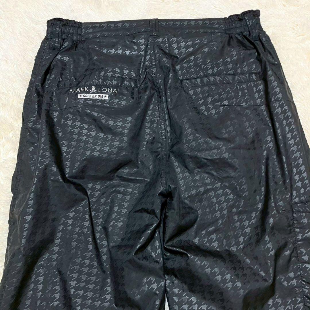 極美品✨ MARK&LONA 千鳥柄 スニードジャック セットアップ 黒 M