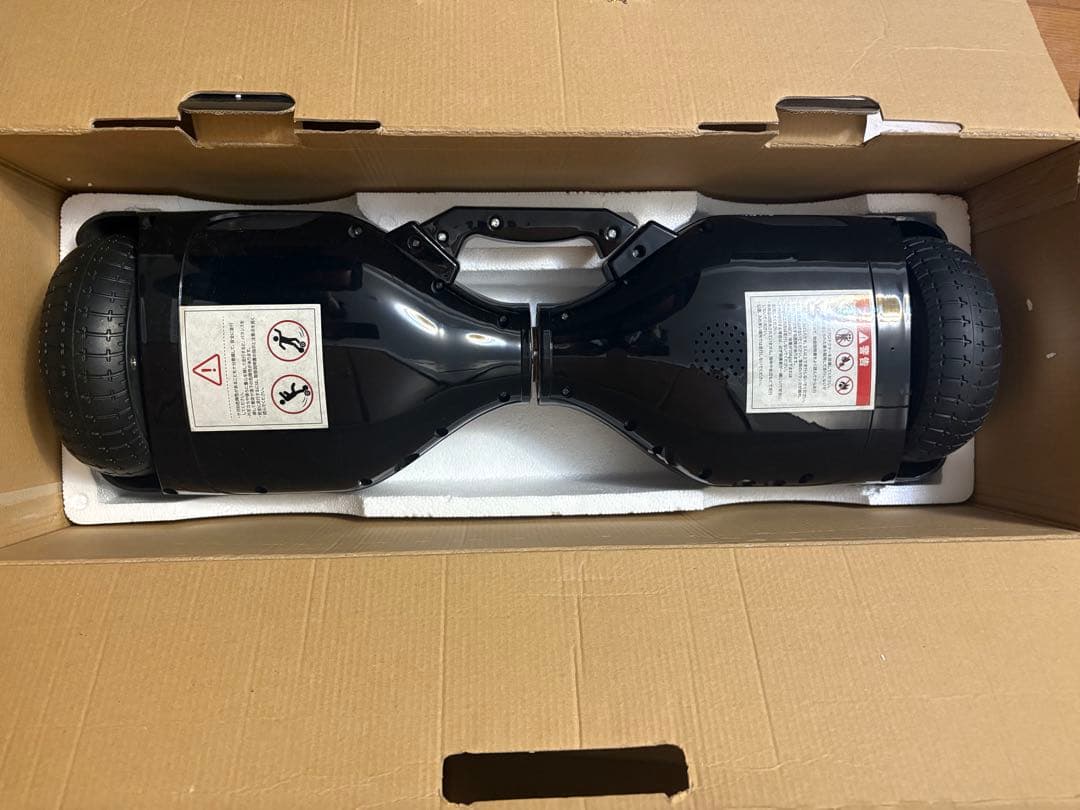 バランススクーター ミニセグウェイ 美品 LED 黒