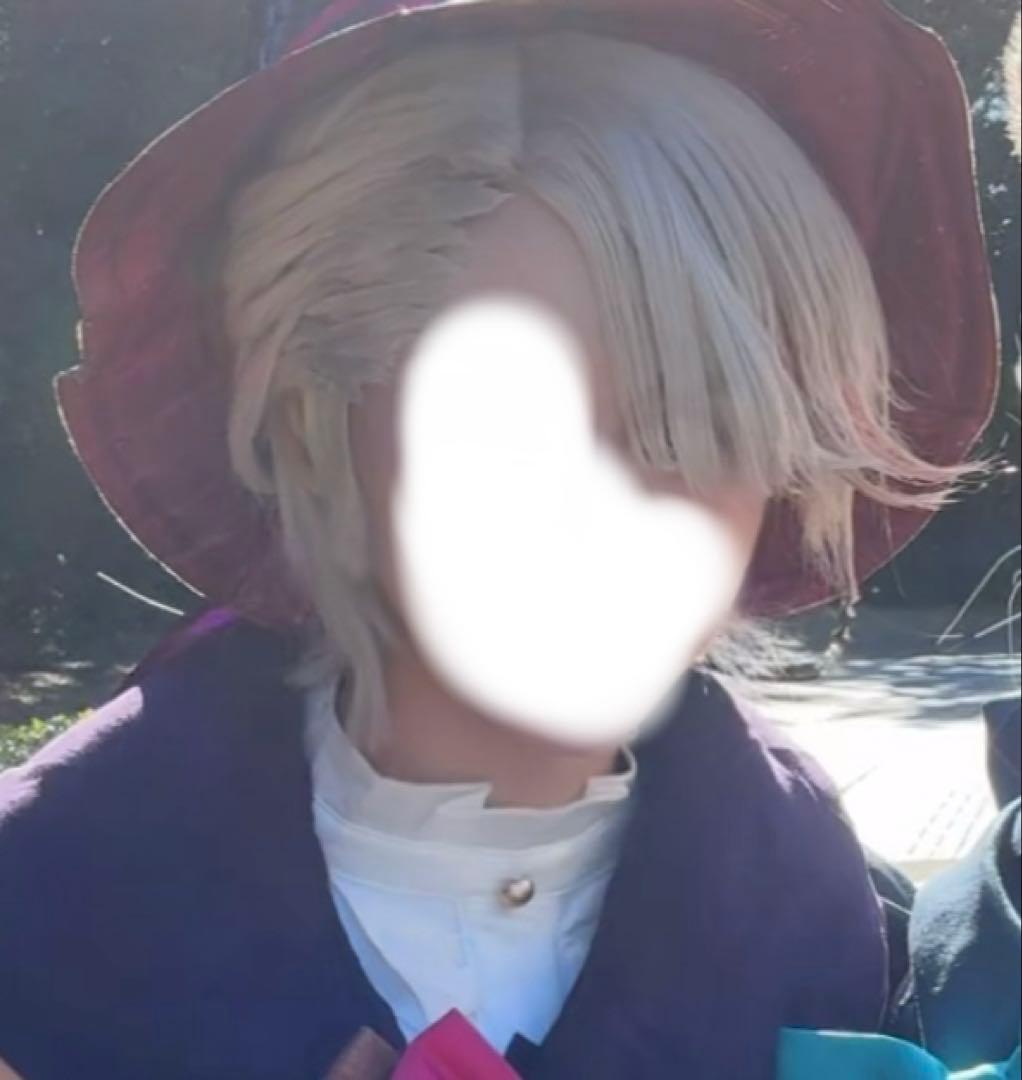 リネ 三分妄想 コスプレ ウィッグ、トランプ、靴付き