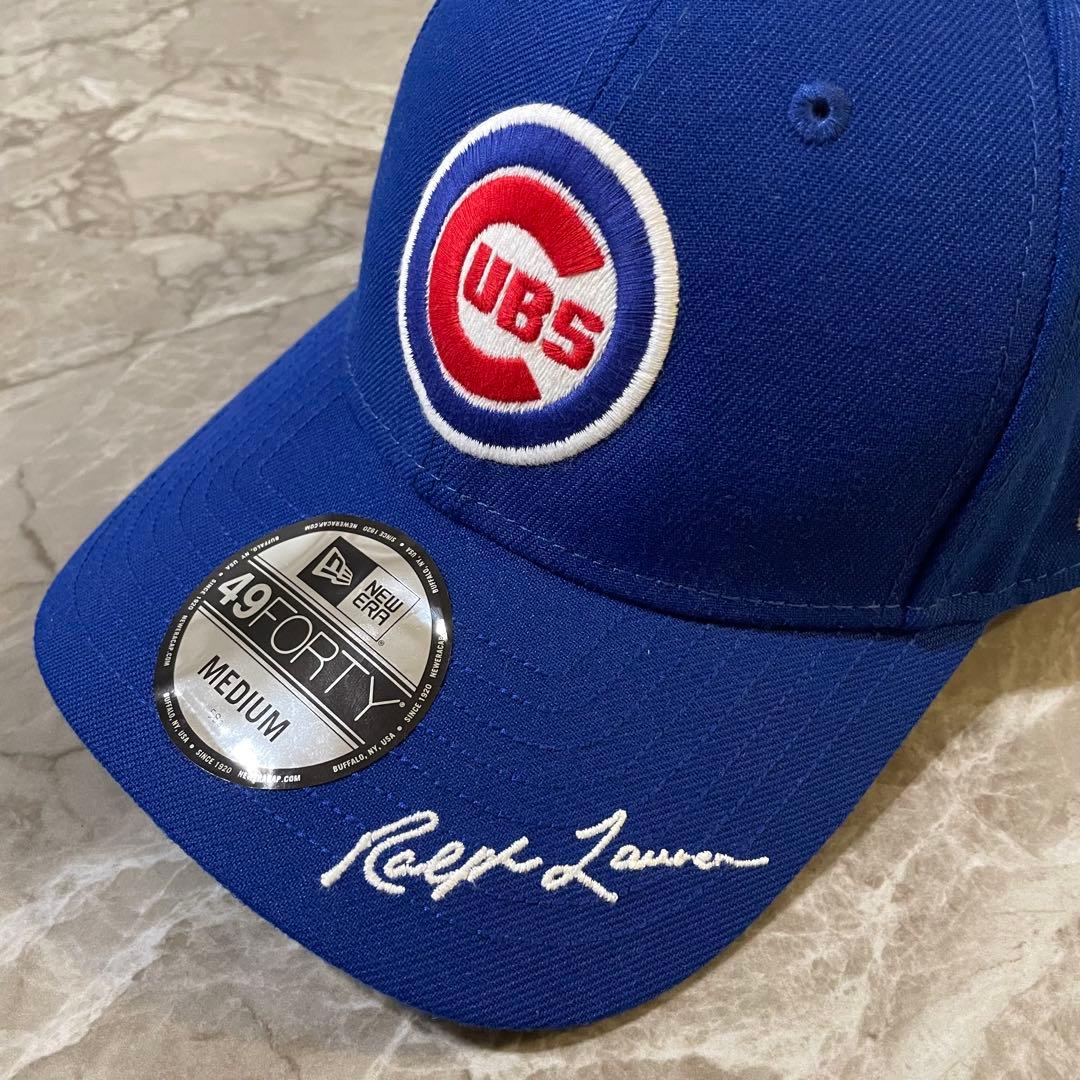 ✨新品✨超美品✨ラルフローレンカブスコラボキャップNEWERA 49FORTY