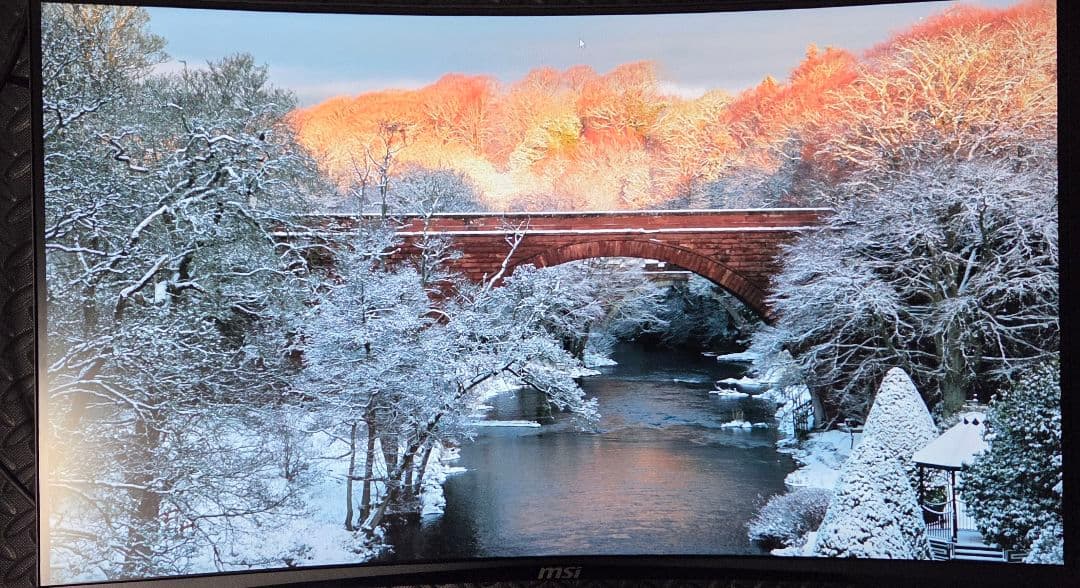 【訳あり品／スタンドなし】MSI MAG 32C6X 曲面 32インチ