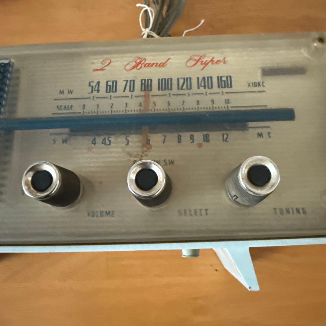 東芝 真空管 ラジオ かなりやQ★5YC-606 アンティーク 昭和レトロ