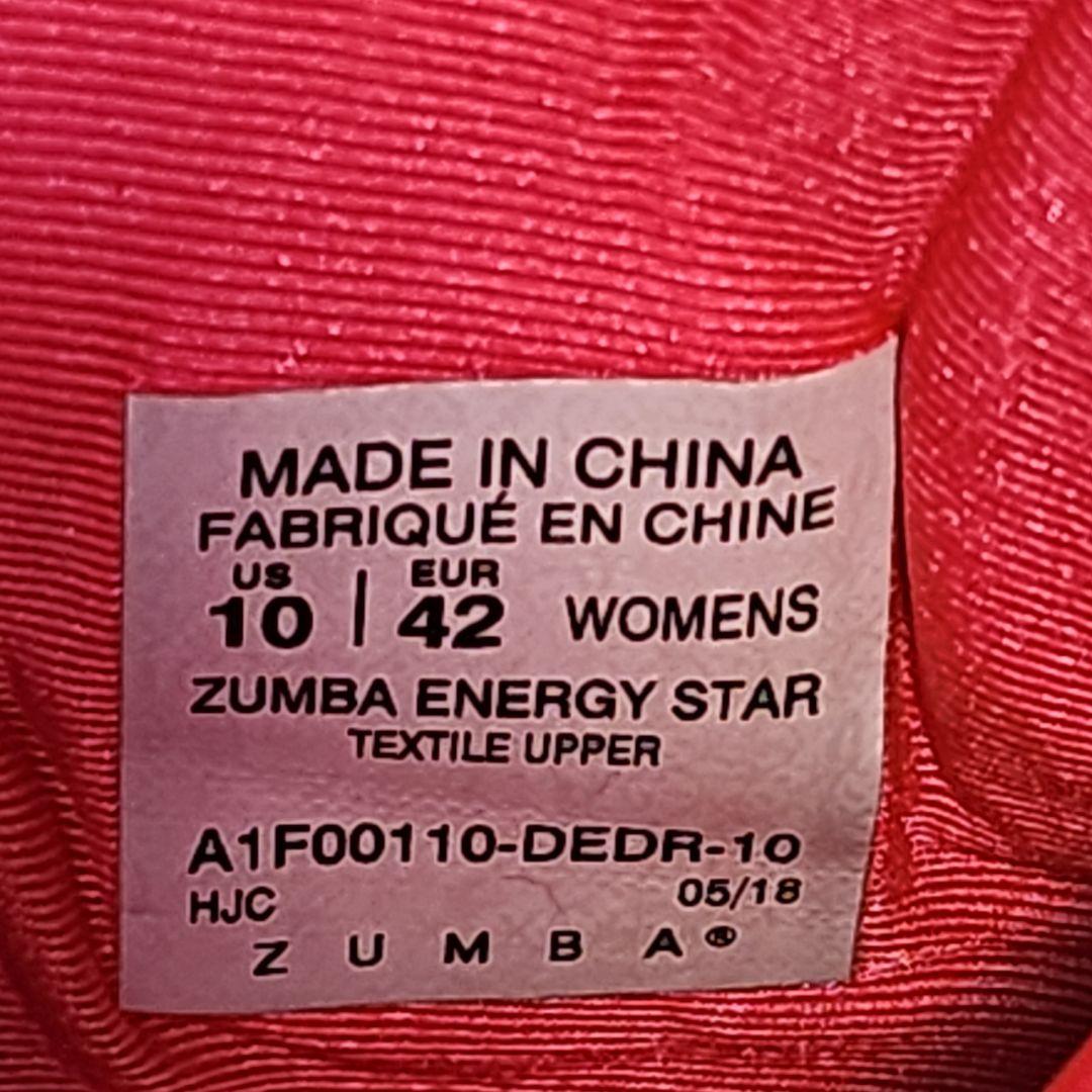 ZUMBA Energy Star US10 デニム ダンスシューズ 27 ①