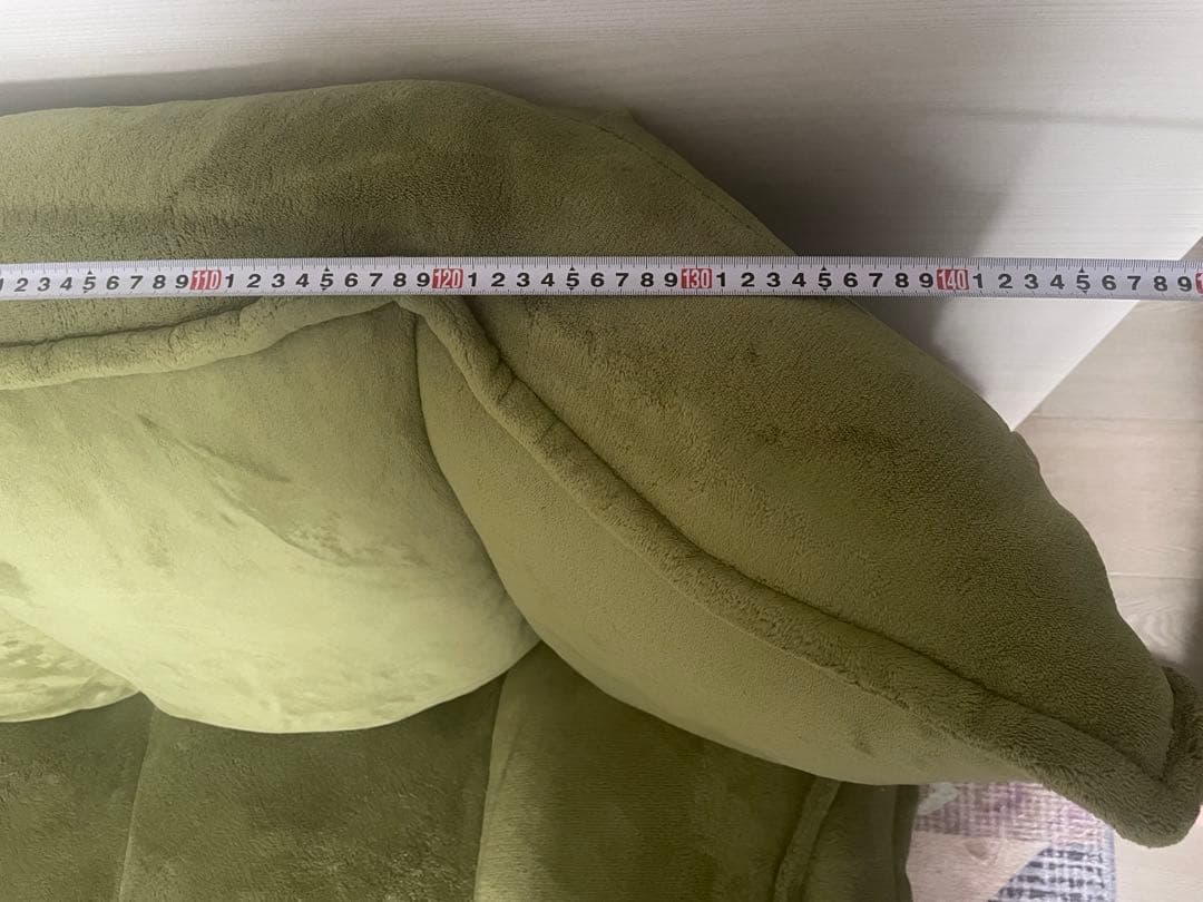 オリーブグリーン カーキ　ローソファ 1〜2人掛け　LOWYA 【説明書付き】