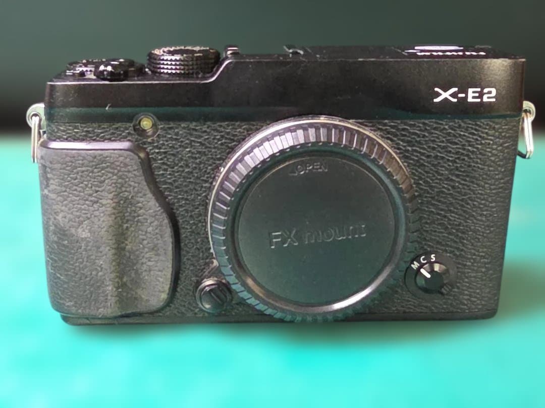 富士フィルム X-E2 M42マウントアダプター レンズ付