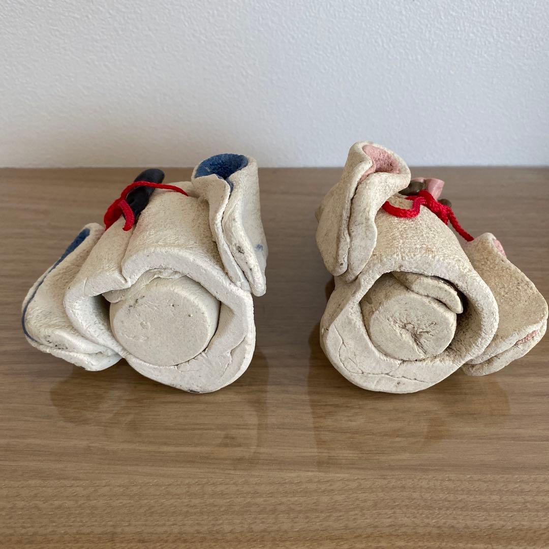 【美品】陶器 ひな人形 和風
