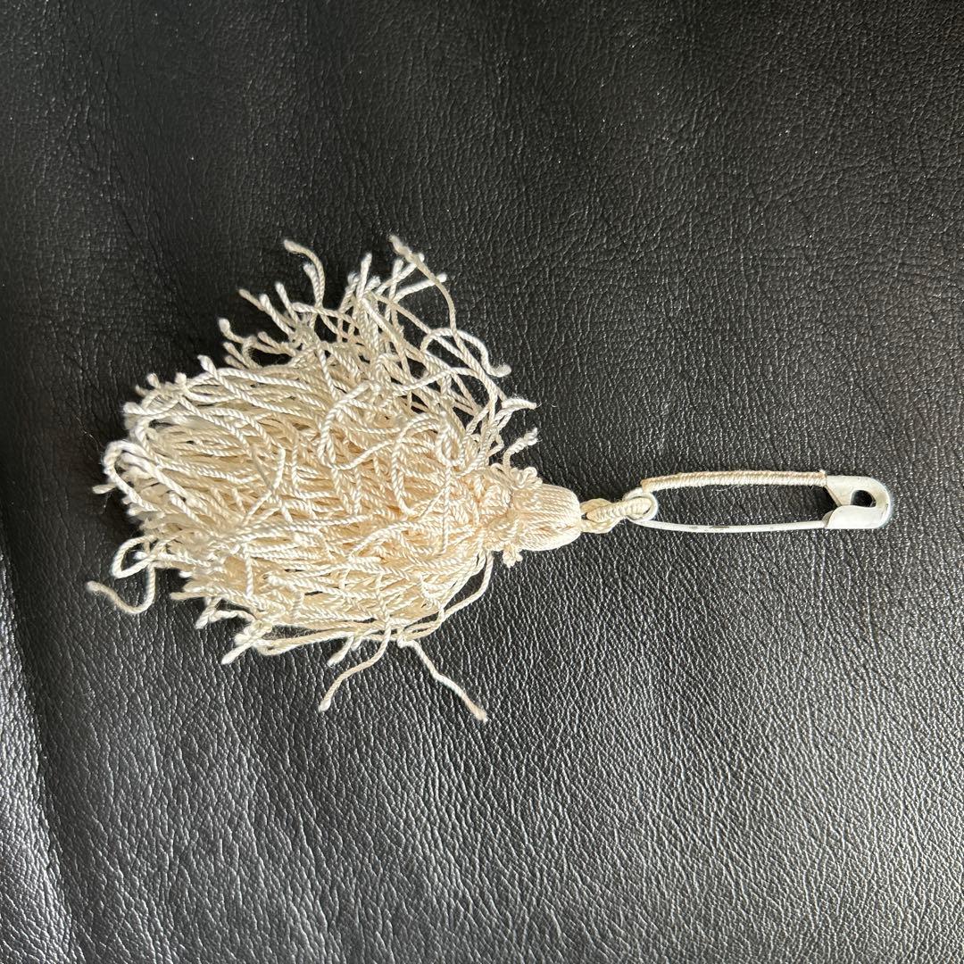 ナンバーナイン フリンジブローチ 安全ピン　ソロイスト