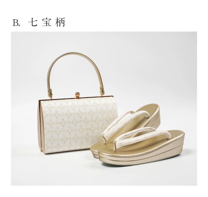 和装用バッグ草履セット　フォーマル　新品未使用　 Fサイズ22.5〜24cm