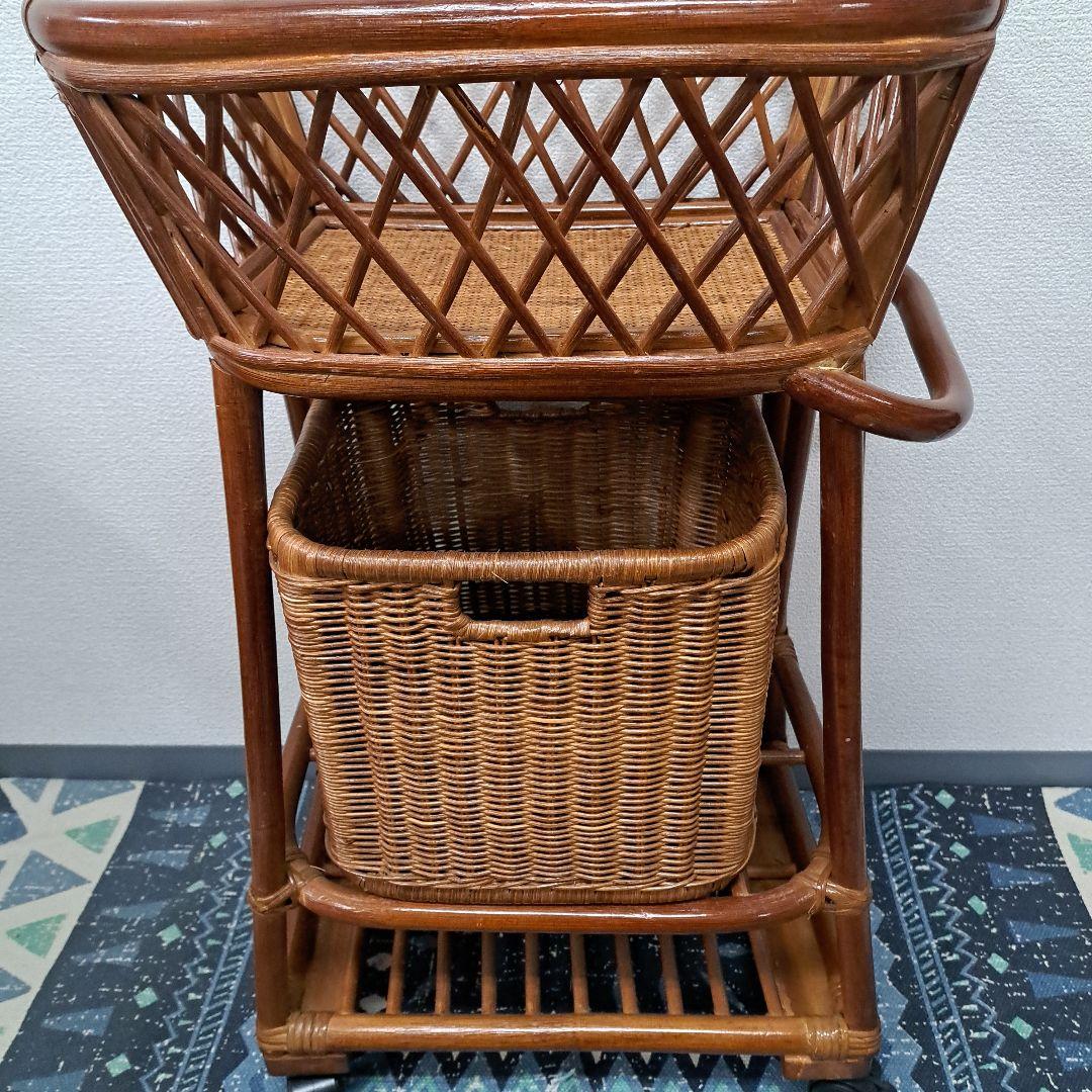 ♡ラタン　籐　ランドリーラック　ランドリーバスケット♡