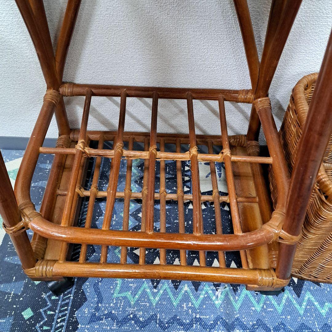 ♡ラタン　籐　ランドリーラック　ランドリーバスケット♡