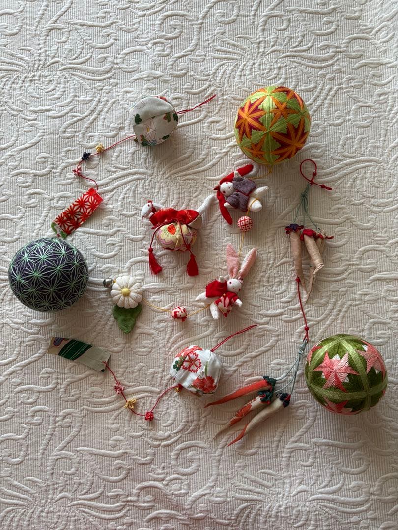 吊るし雛/手毬/お手玉　和小物セット