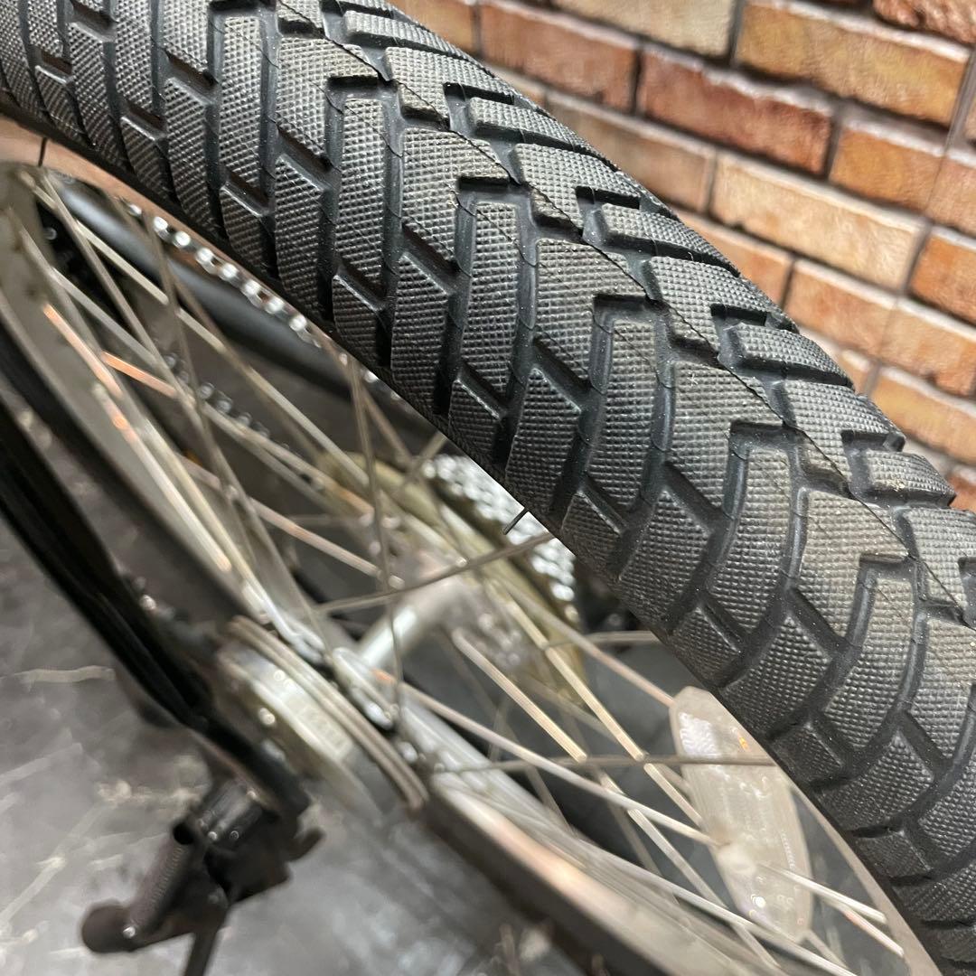 【99】折りたたみ電動自転車 Panasonic OFFTime ブラック 20