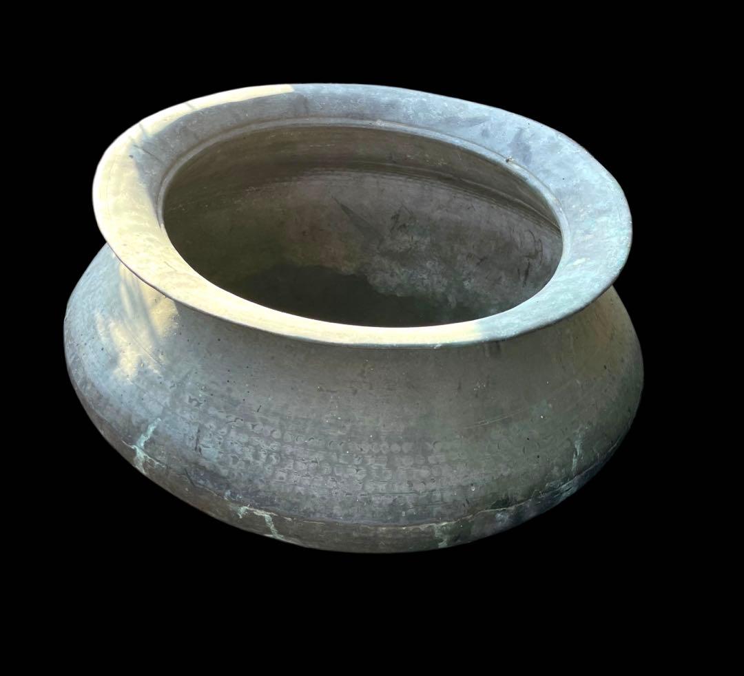 ☆青銅☆火鉢 ☆鉢カバー☆アンティーク雑貨☆インテリア☆アジアン雑貨