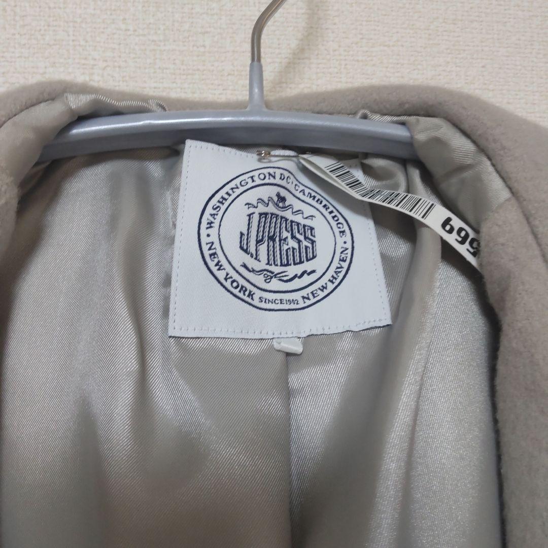 J.PRESS 　ショートビーバーフーデットコート　Sサイズ