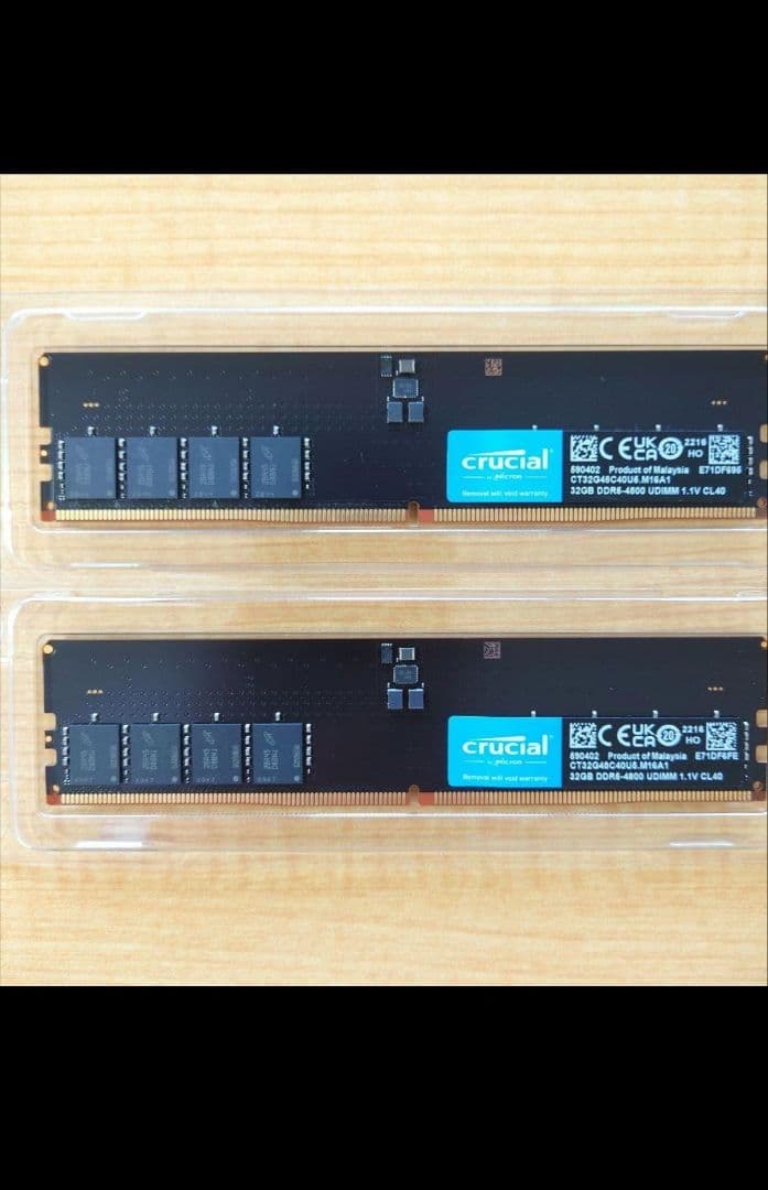 Crucial CT32G48C40U5 DDR5-4800 32GB×2