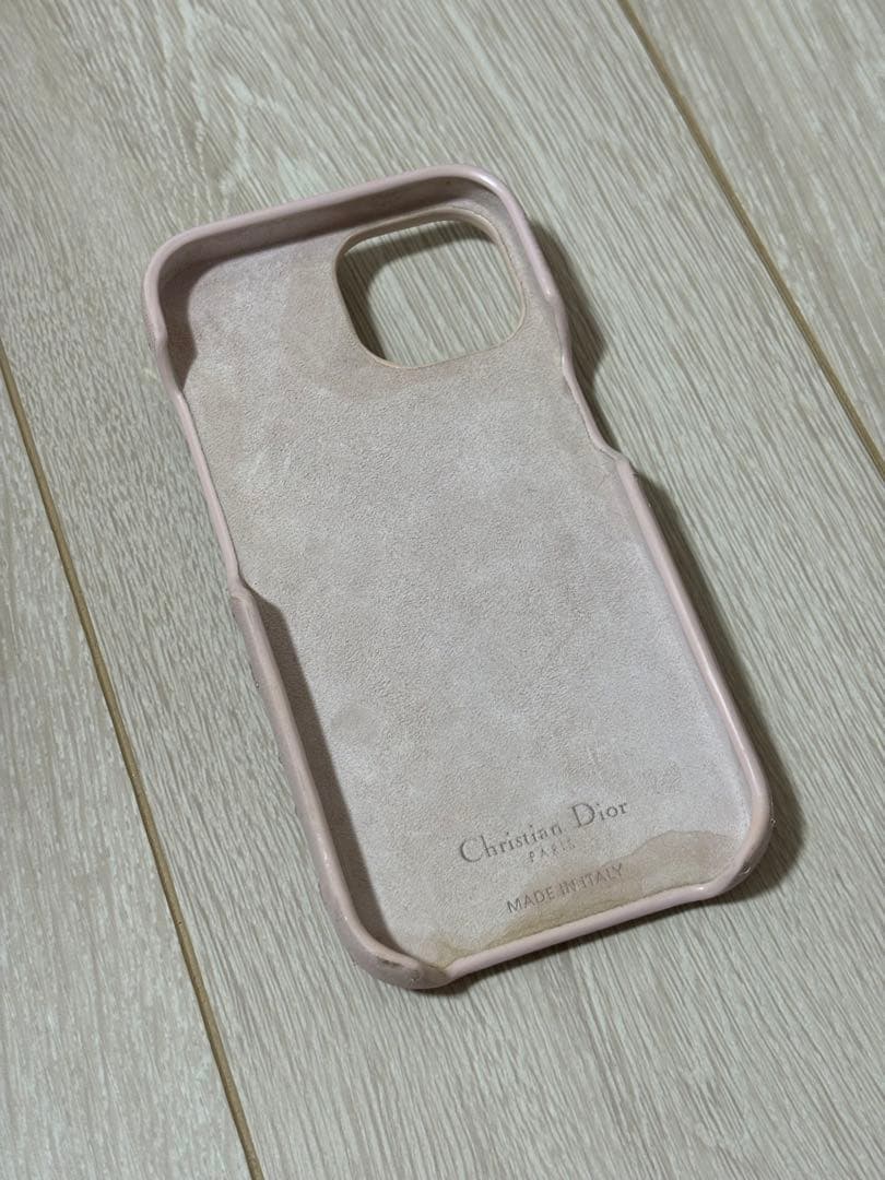 Christian Dior ピンク iPhone15 カナージュ