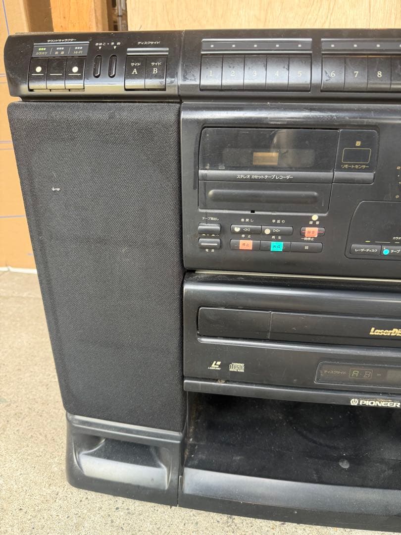 送料込み！Pioneer LK-800 レーザーカラオケシステム