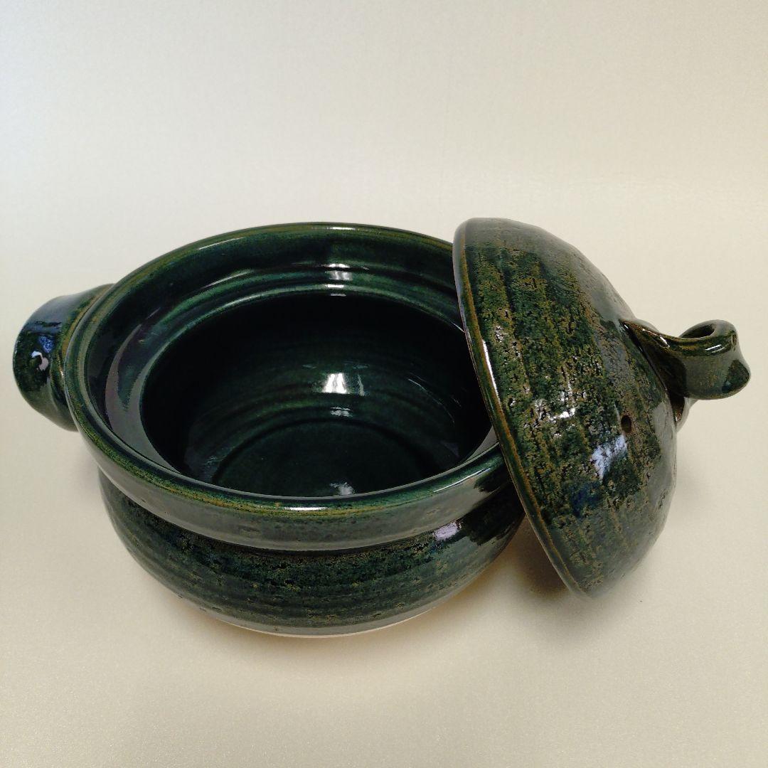 信楽焼　3合ご飯炊き土鍋　飯炊き鍋