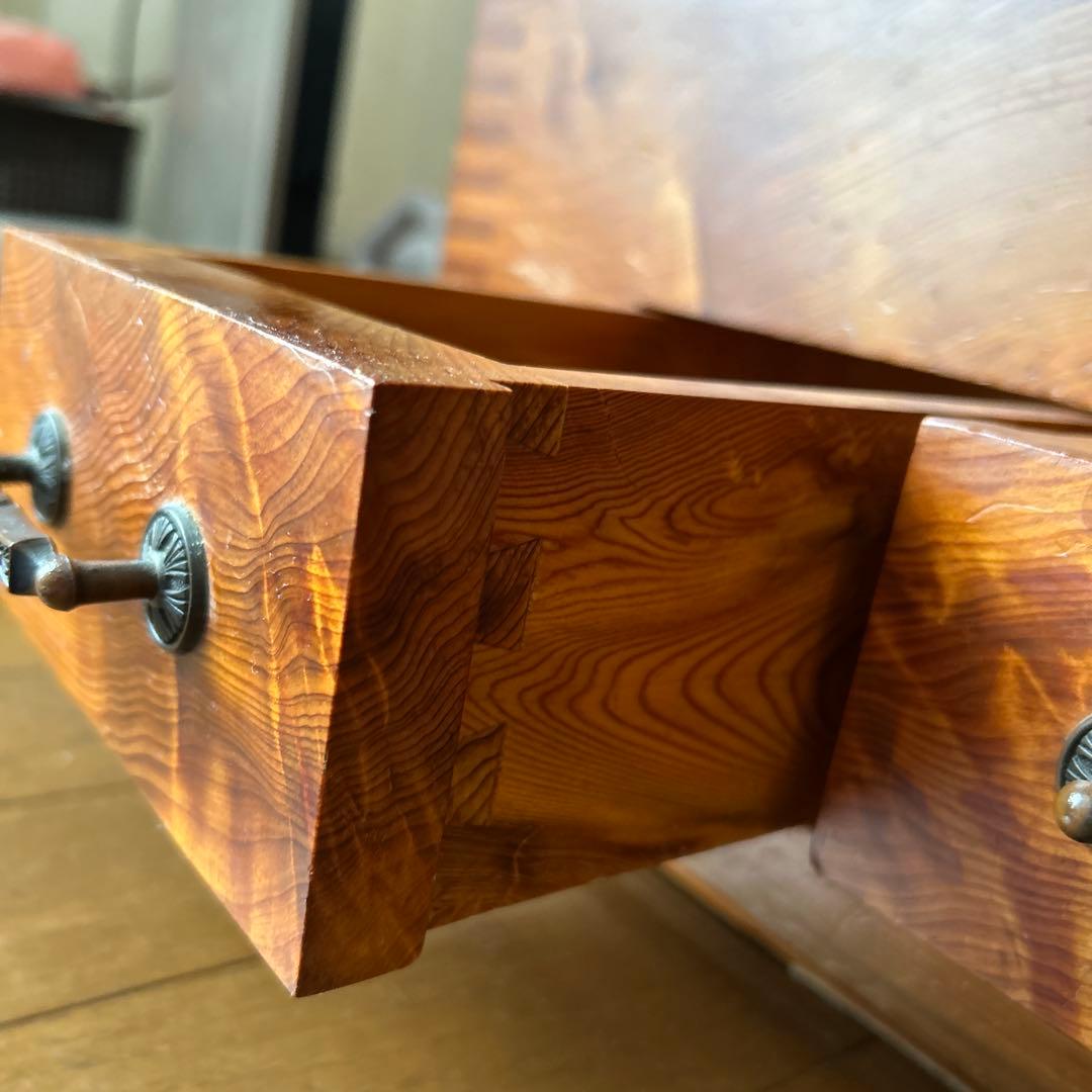 屋久杉（保証書無し）⁈囲炉裏、長火鉢、酒の燗2、職人技木の組込み！