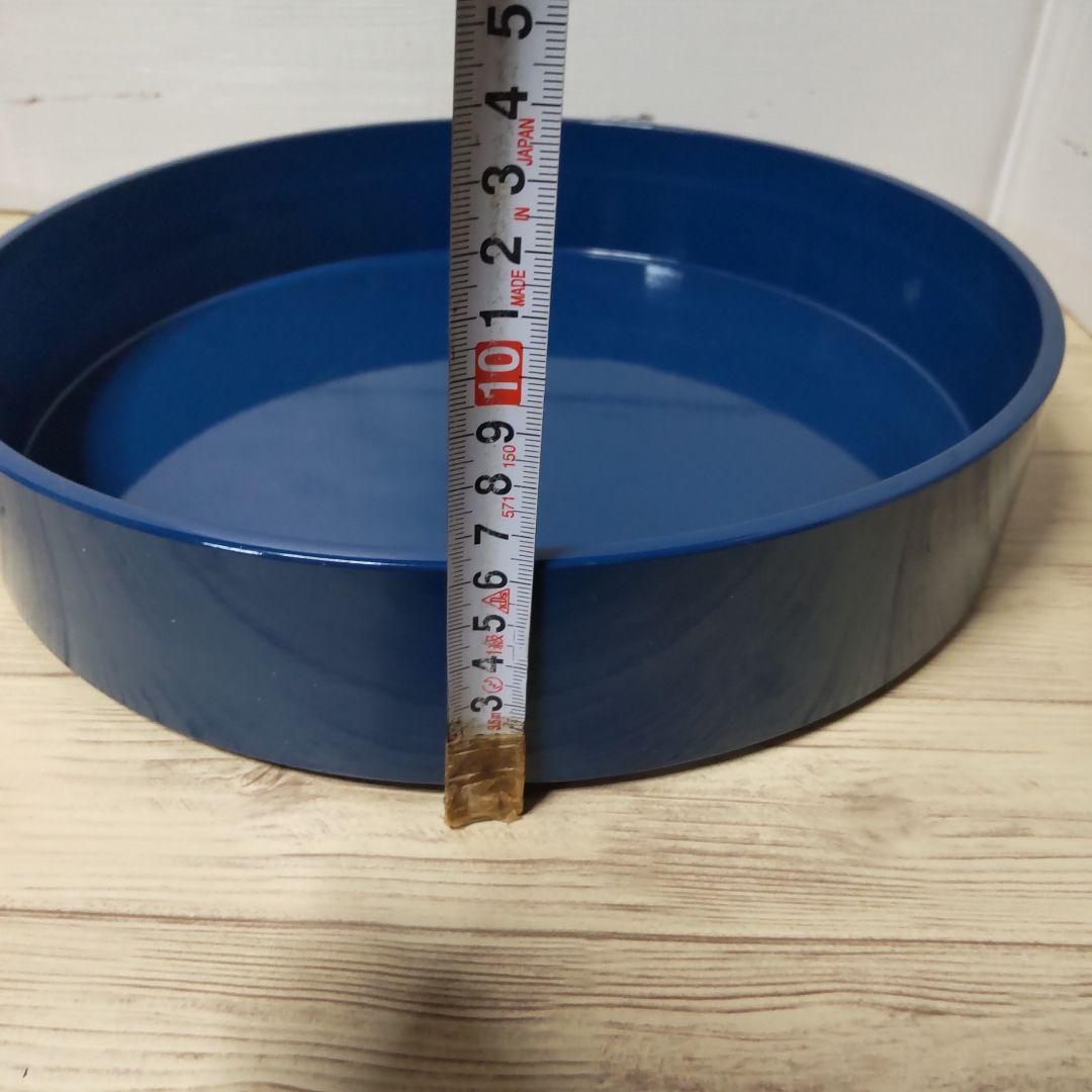 プラスチック花器　紺と赤　2個セット