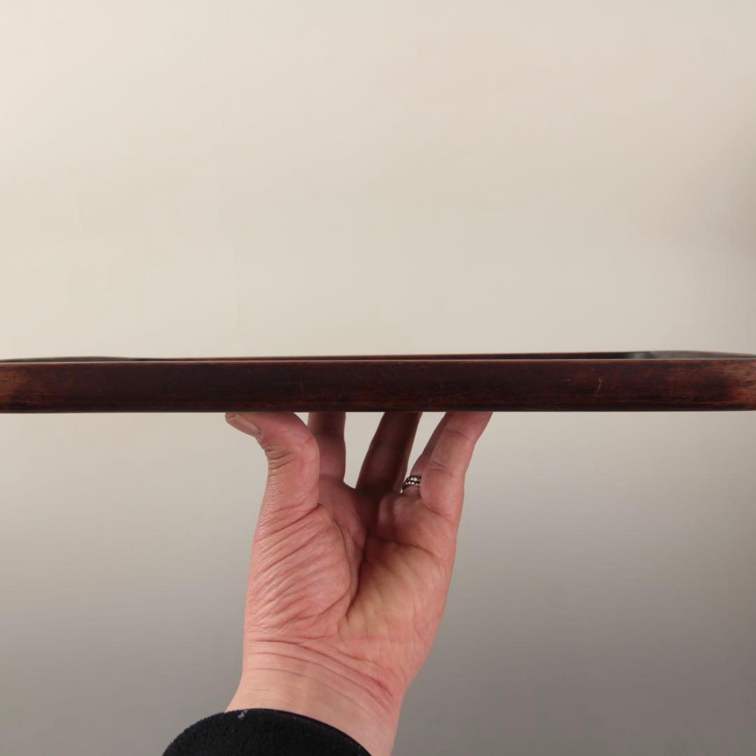 煎茶盆 煎茶道具 古美術 古道具 アンティーク 木地盆