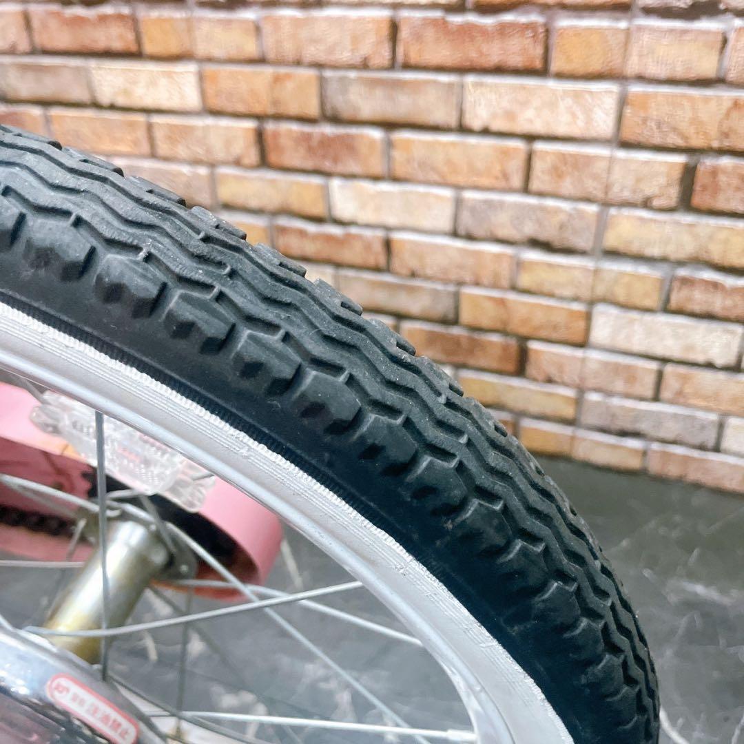 【38】子供用自転車 子供車 Liliale ピンク 16インチ シングル