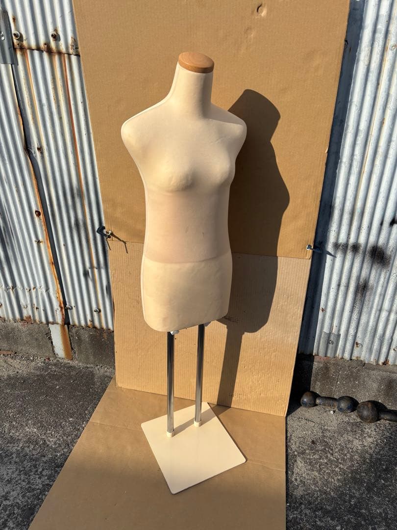 和装トルソー　べージュ着付けマネキン 和装ボディ女性用 　着物着付けエコボディ