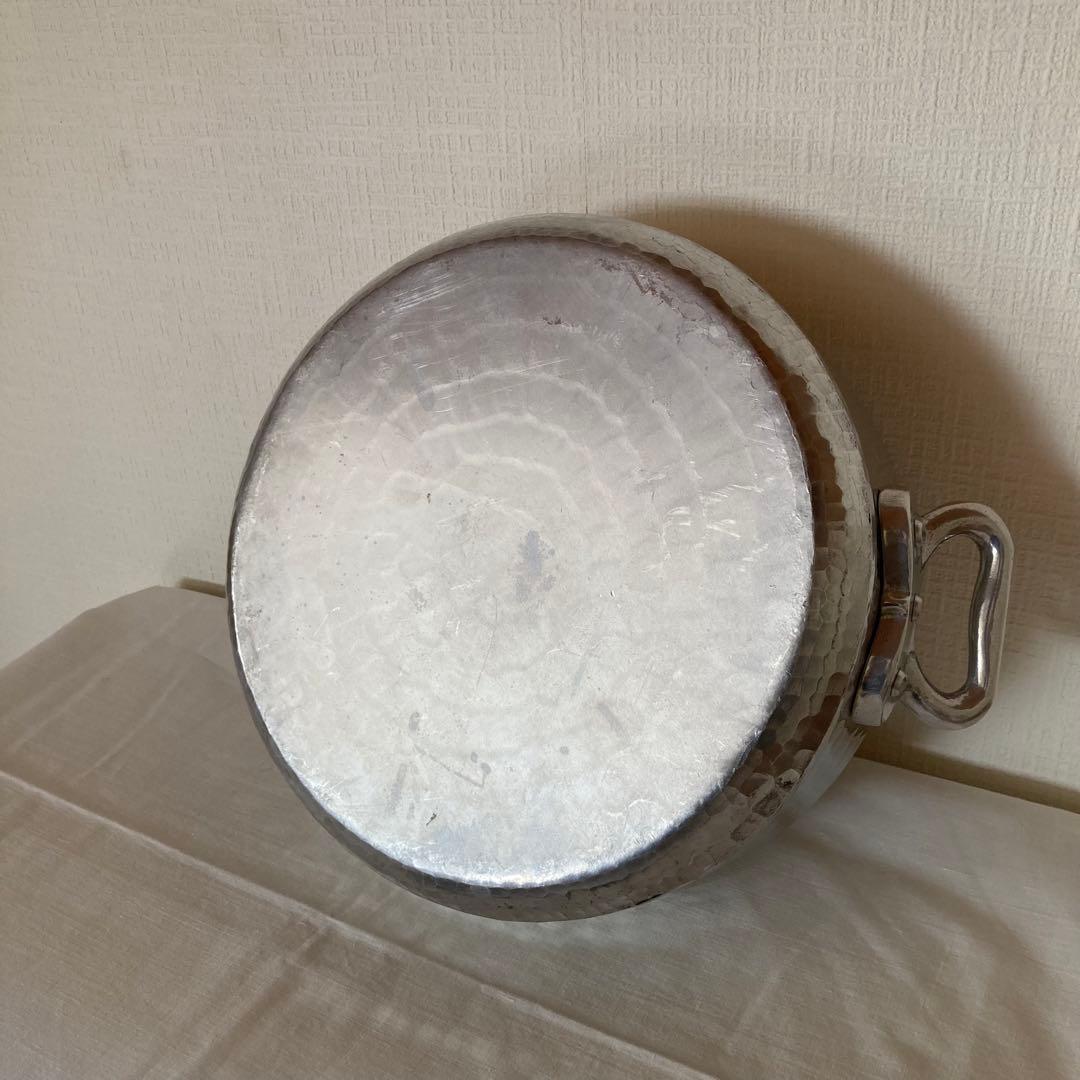 姫野作 本手打アルミ浅形鍋　21cm 別注品