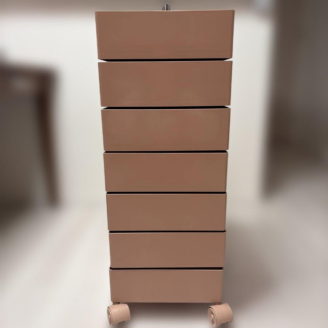 宮武製作所 マルチワゴン Pluna(プルーナ) ライトピンク 7段