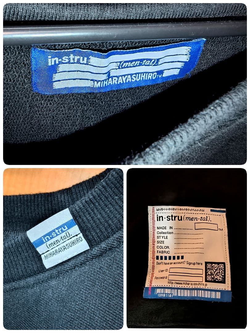 MIHARA YASUHIRO ミハラヤスヒロ スウェット トレーナー 46