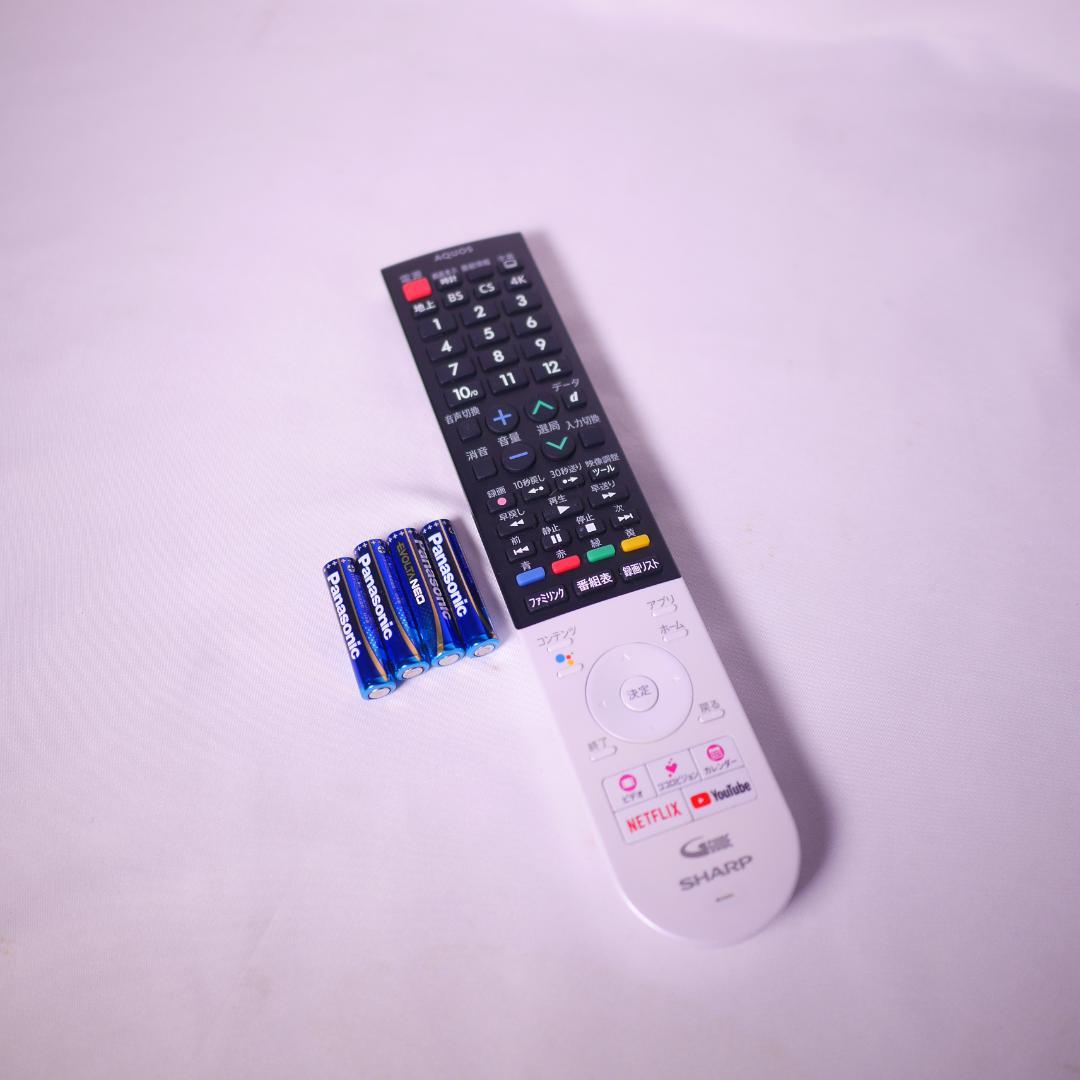 SHARP シャープ 40インチ 4K液晶テレビ 4T-C40BJ1 リモコン付