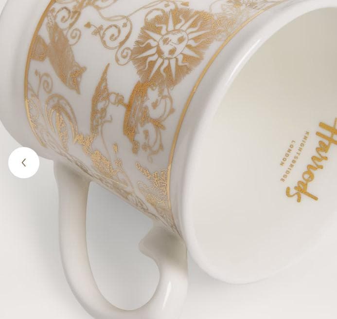 Harrods 「古代ギリシャ調ヴィンテージ コレクション・クリスマスマグ」