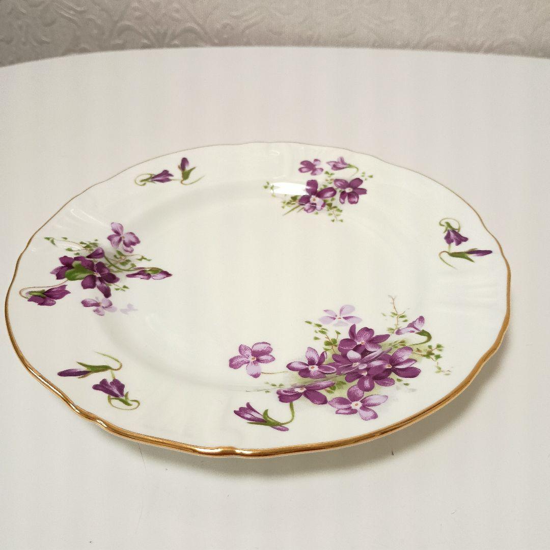 ハマースレイ　ヴァイオレット　ケーキ皿4枚セット