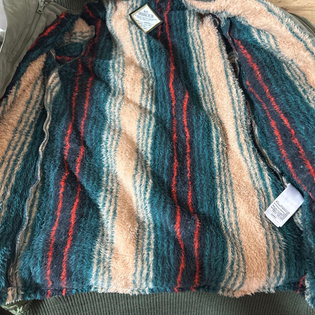 スライ SLY Original N-3B インナー取外可能 暖かい アウター