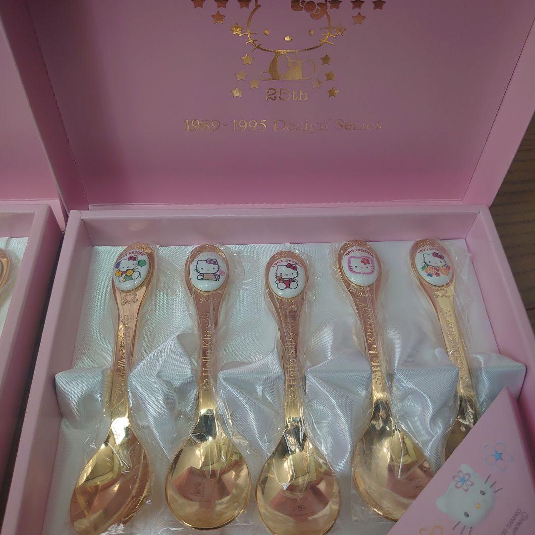 ハローキティ 25th 記念 デザインスプーン 10本セット