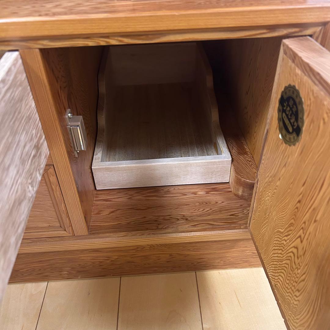 屋久杉　化粧台　希少　ミエミラー　鹿児島屋久杉　ドレッサー　世界遺産　箪笥レトロ