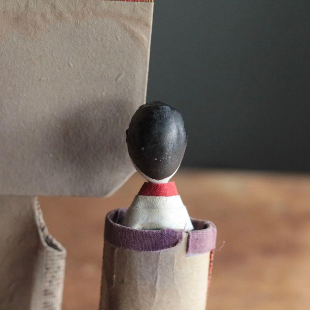 立雛 紙雛 雛人形 古道具 アンティーク 古美術 No.7