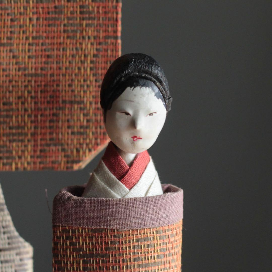 立雛 紙雛 雛人形 古道具 アンティーク 古美術 No.7
