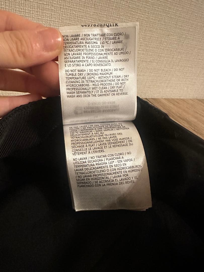 モンクレール×リックオウエンス キャップ　美品