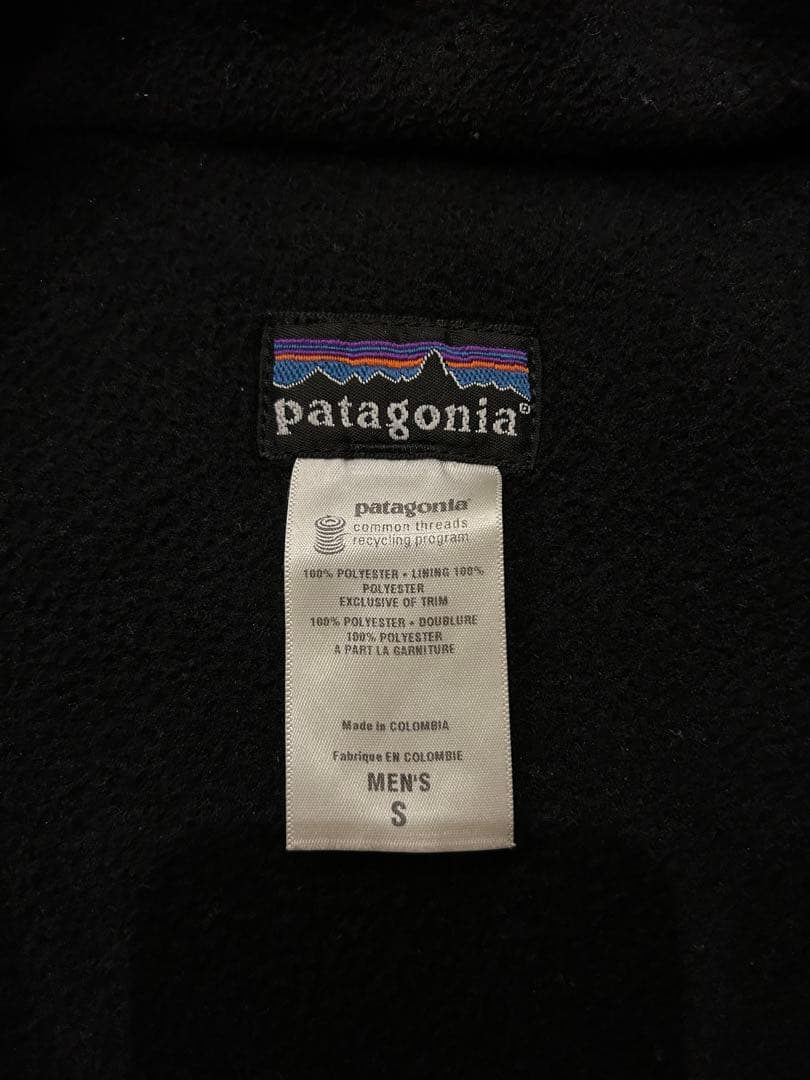 Patagonia S ブラック シェルドシンチラ 09