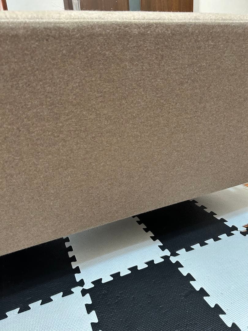 カリモク60＋カリモク　Kチェア 2シーター ソファ　ベージュ　2人掛け