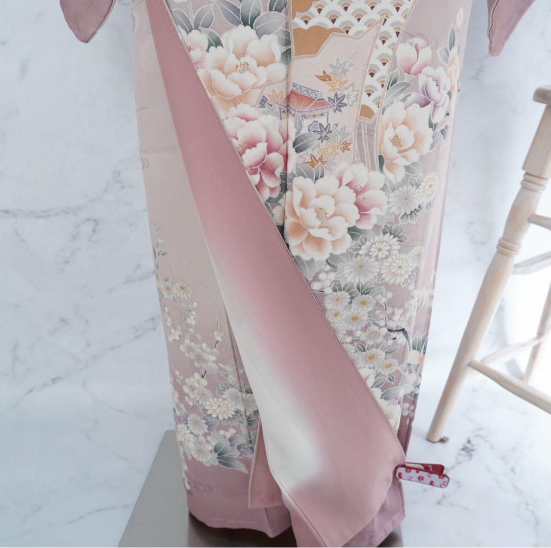 訪問着 フルセットa451G 七五三　入学式　お宮参り　結婚式　一つ紋　未着用品