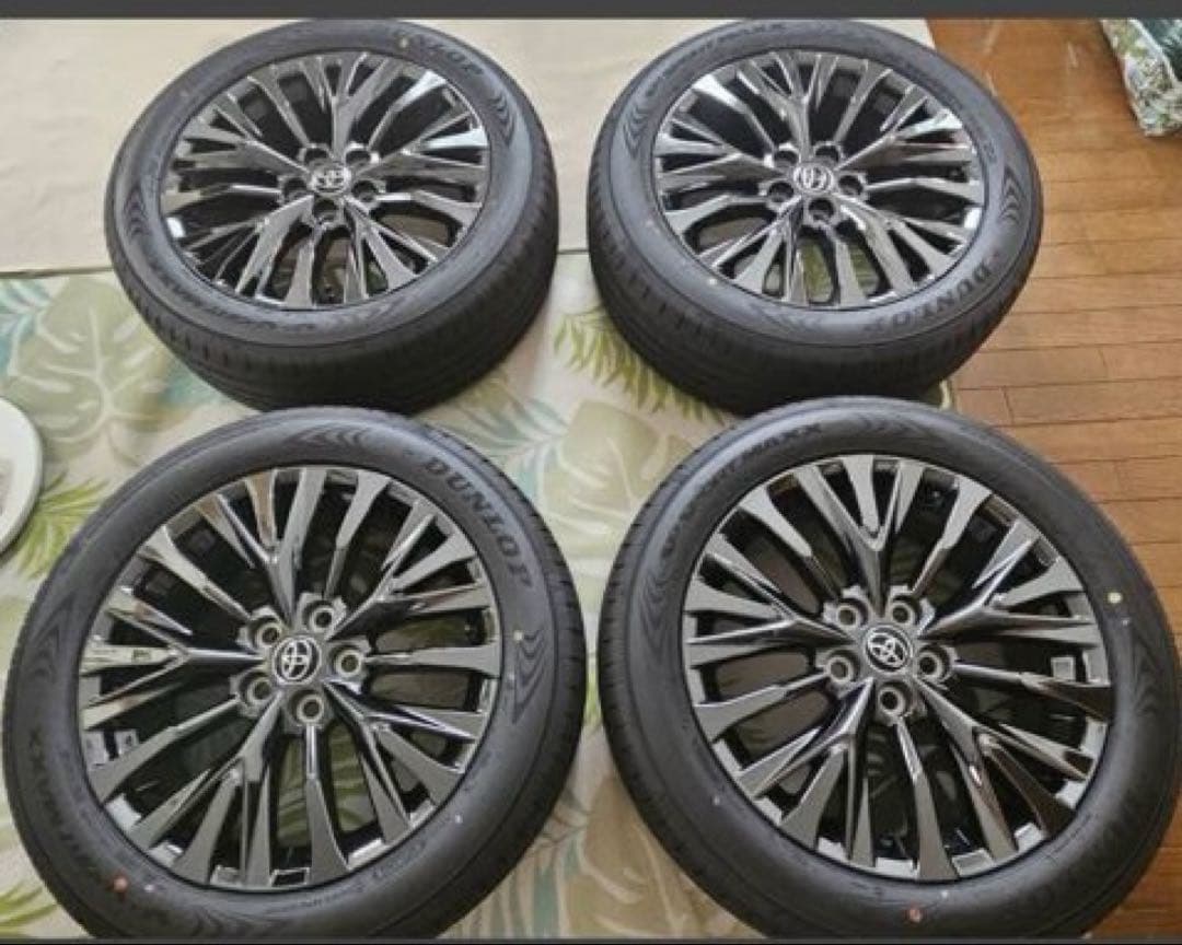 ヴェルファイア 40 225/55 19 純正ホイール　新車外し 新品 送料込