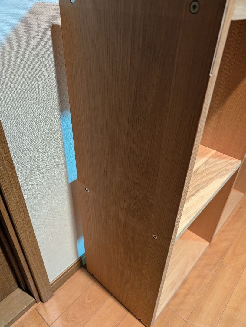 ベ*ー様 《送料込》無印良品 スタッキングシェルフ 2段×3 オーク 棚 木製家