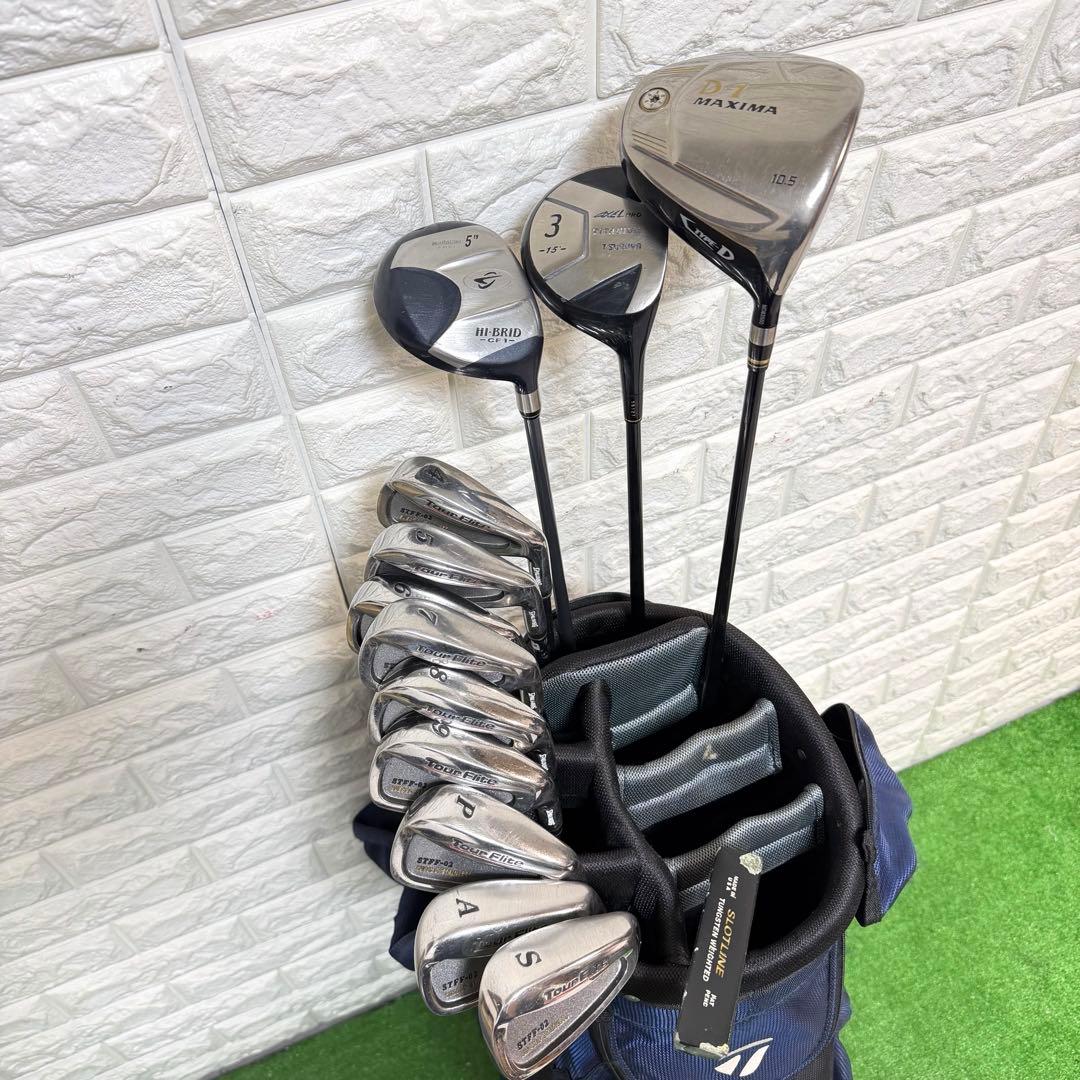 ゴルフセット　初心者応援　メンズ　特価　ラウンド仕様　飛距離抜群　打感良好