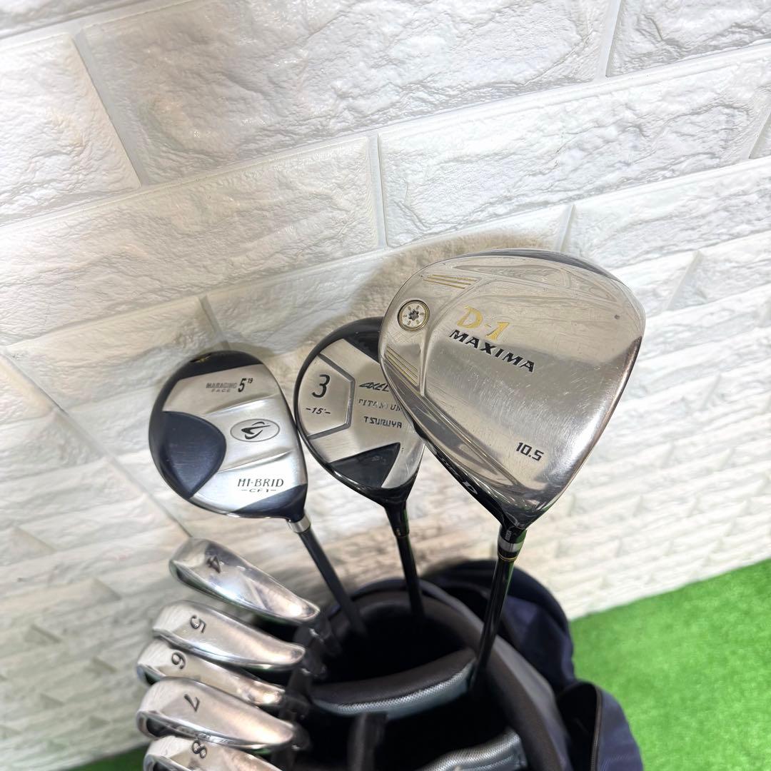 ゴルフセット　初心者応援　メンズ　特価　ラウンド仕様　飛距離抜群　打感良好