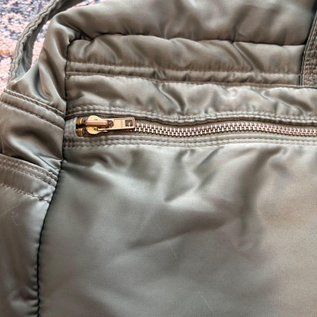 PORTER タンカー　ボストンバッグ　セージグリーン